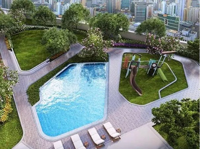 Jazz Air Rooftop Penthouse Bar Gym Swim Park 300 Mbps Air 4034 *